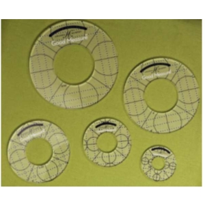 Every Circle Set of 5, Quiltelinjaler high shank