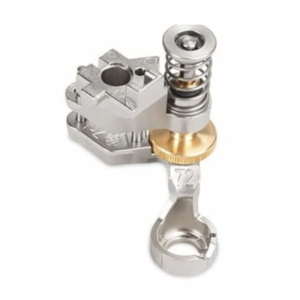 #72S Justerbar Linjalfot med Slit (Rulerfoot with Slit) for B125-880/Q20/24