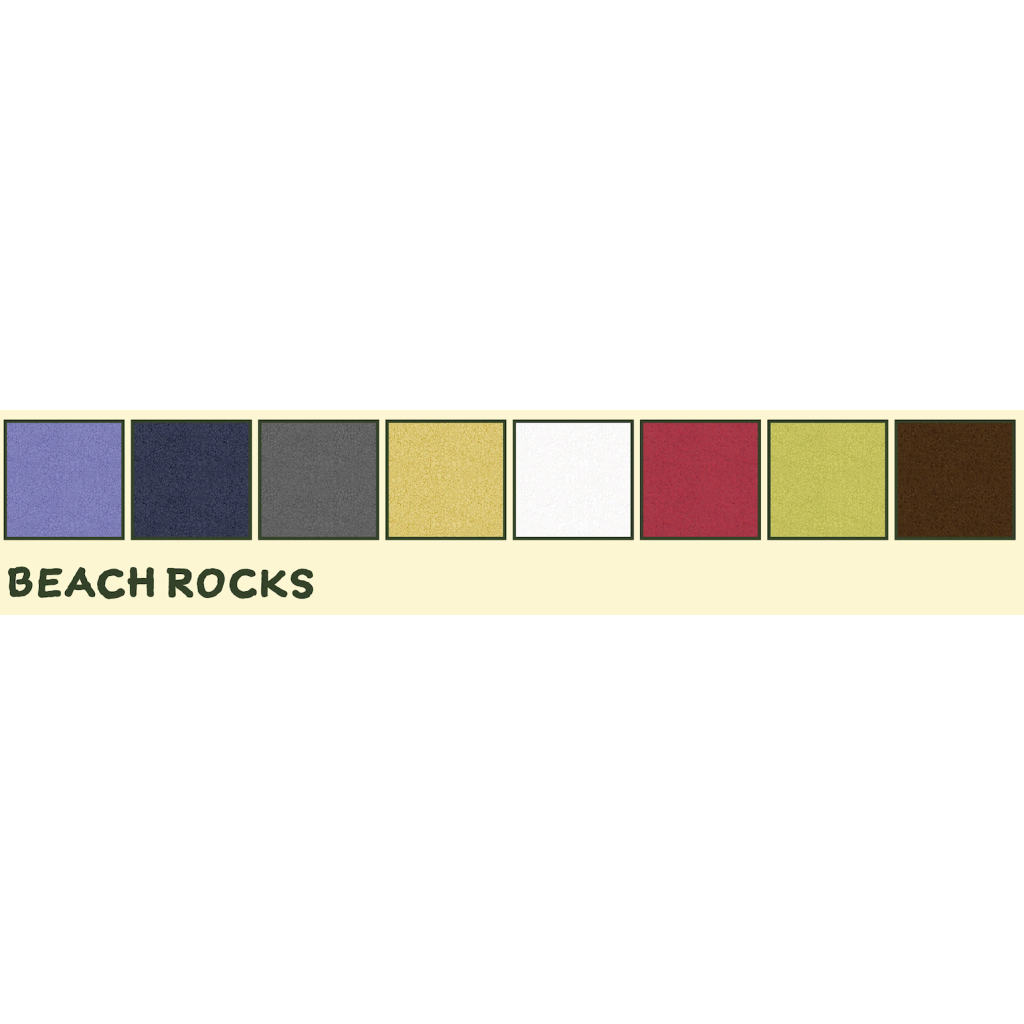 Beach Rock stoff fra GEQuilt design