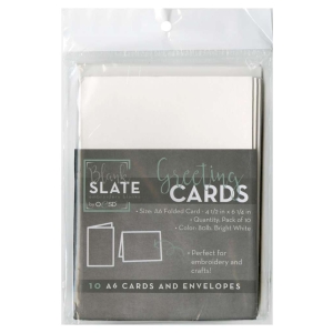 Blank Greeting Cards & Envelopes Size A6 10pk