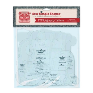 Lori Holt TYPE/ography Letters Sew Simple Shapes