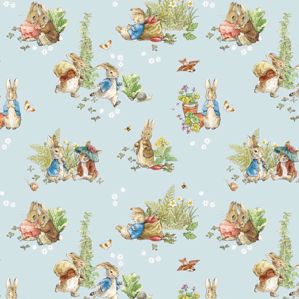 Peter Rabbit & Benjamin Bunny Main Blue
