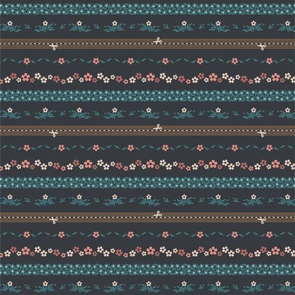 DITSY CHAIN BOUND MIDNIGHT