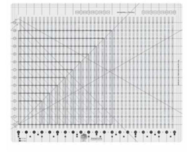 Creative Grids Stripology XL Ruler, GE Design